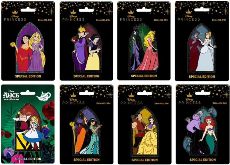 Disney Good Vs. Evil Pins Series