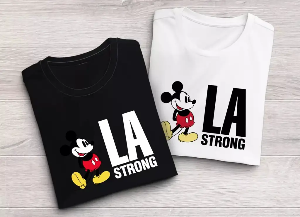 Disney LA Strong T-Shirt Supporting Wildfire Relief