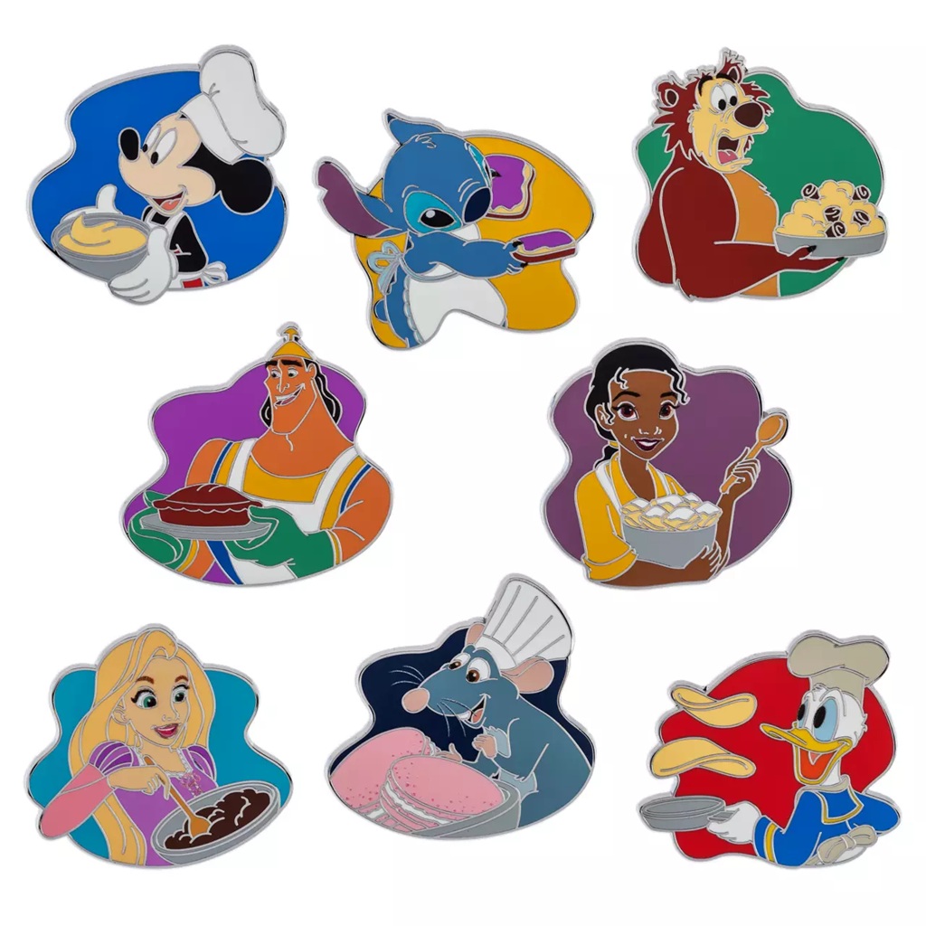 Disney Magical Chefs Mystery Pin Blind Pack – 2-Pc.