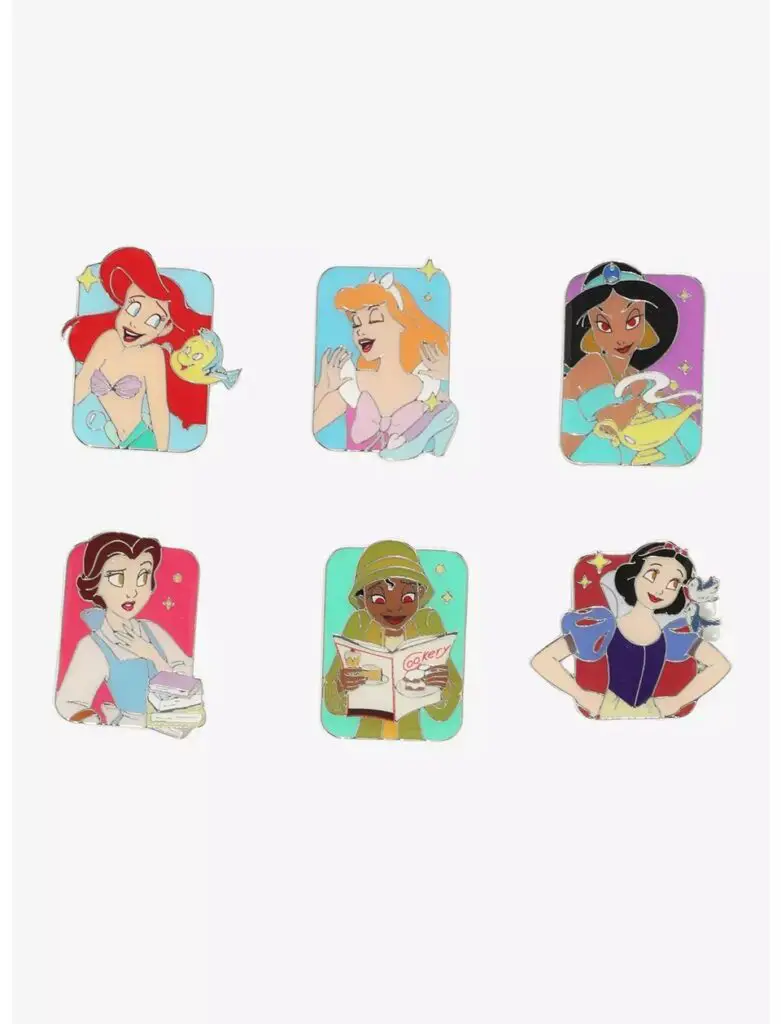 Disney Princess Character Pose Blind Box Enamel Pin - BoxLunch Exclusive