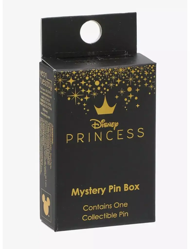 Disney Princess Character Pose Blind Box Enamel Pin - Mystery Box