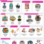 Disneyland Pin Preview Sheet - February 2025