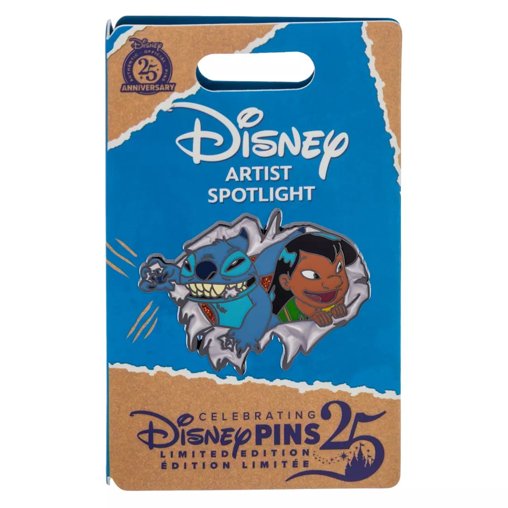 Lilo & Stitch Pin by Isaiah Sierson – Disney Artist Spotlight – Limited Edition