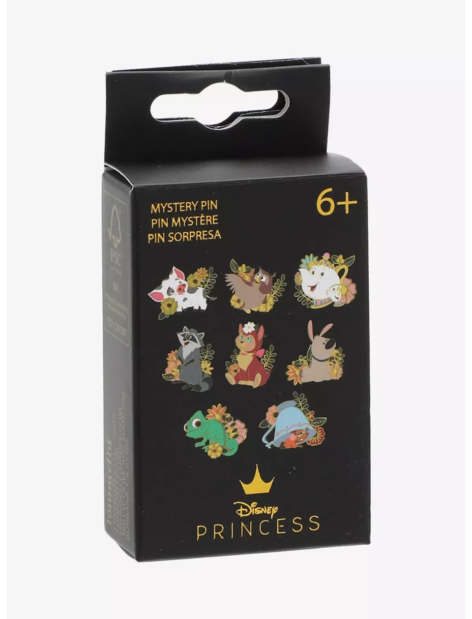 Loungefly Disney Sidekicks Floral Blind Box Enamel Pin — Mystery Box