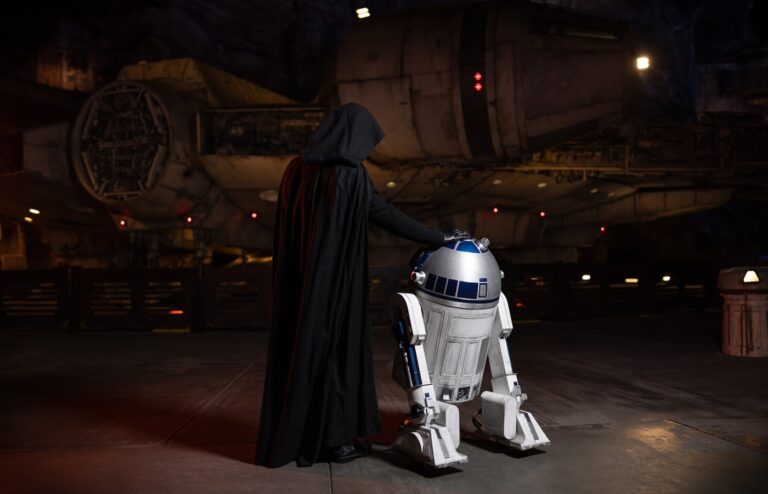 Luke Skywalker at Disneyland for Season of the Force