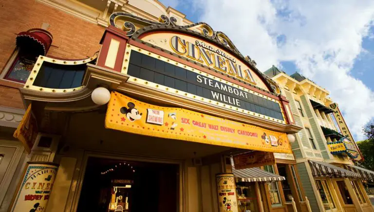 Main Street Cinema at Disneyland