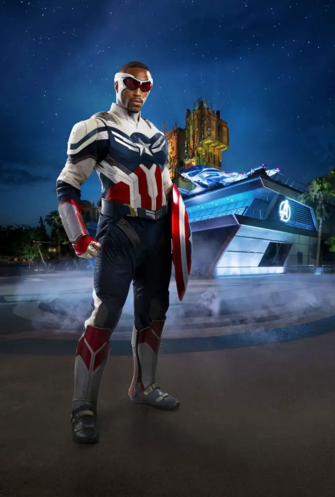 Meet Captain America at Disney California Adventure Park