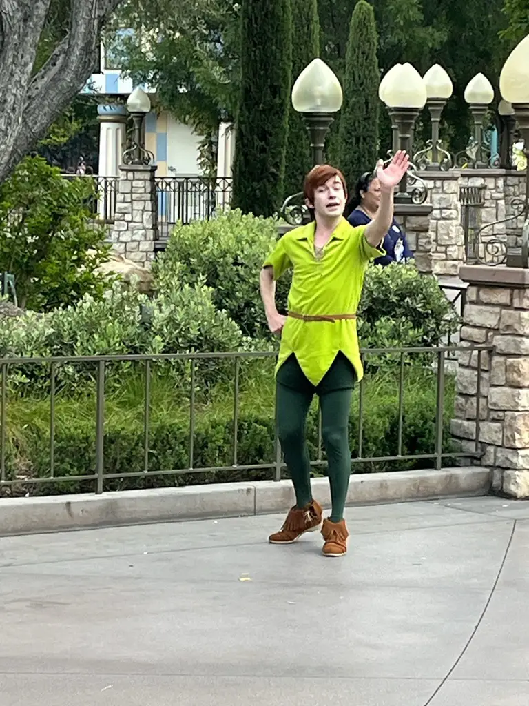 Peter Pan at Disneyland