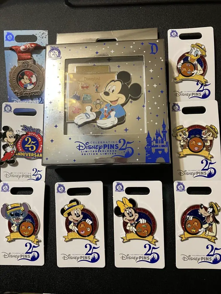 Celebrating 25 Years of Disney Pins