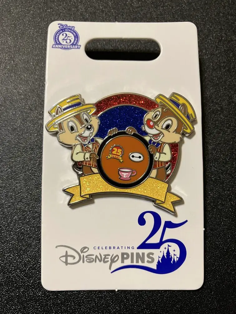 Chip 'n Dale Pin - Celebrating 25 Years of Disney Pins