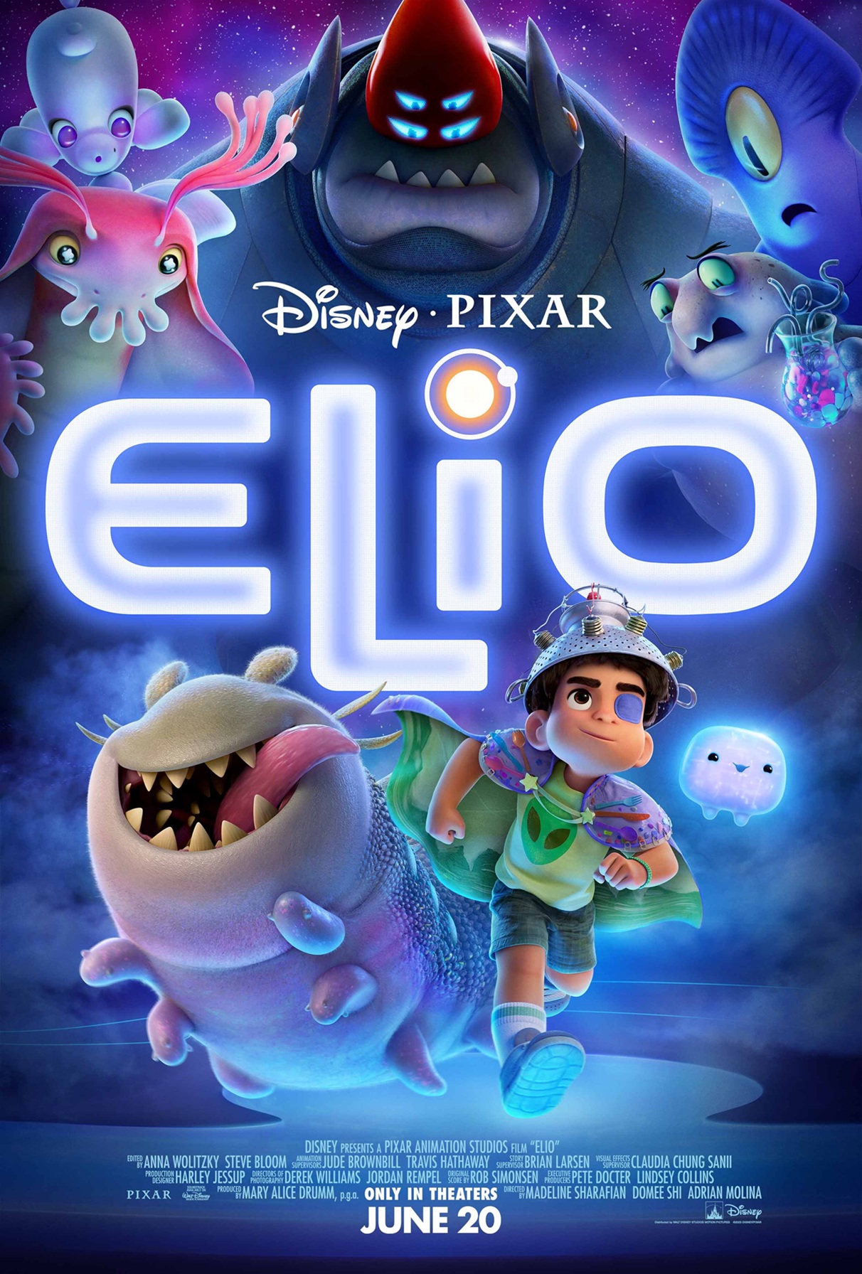 Disney Pixar Elio Movie Poster - 03.19.2025