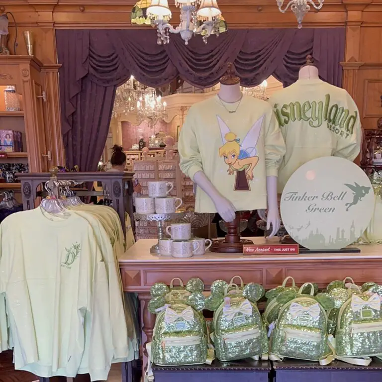 Disneyland Tinker Bell Green Collection