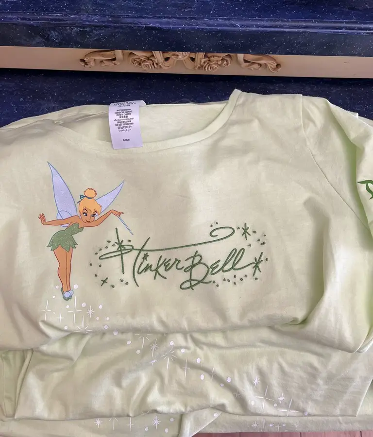 Disneyland Tinker Bell Green Collection T-Shirt