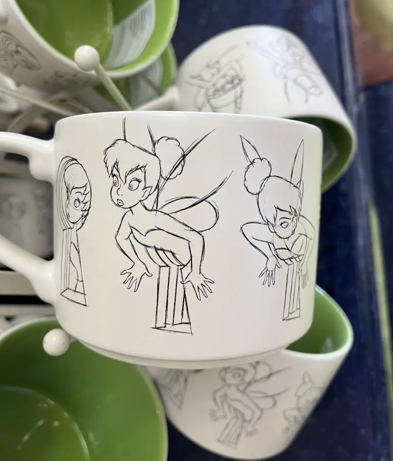 Disneyland Tinker Bell Green Mug