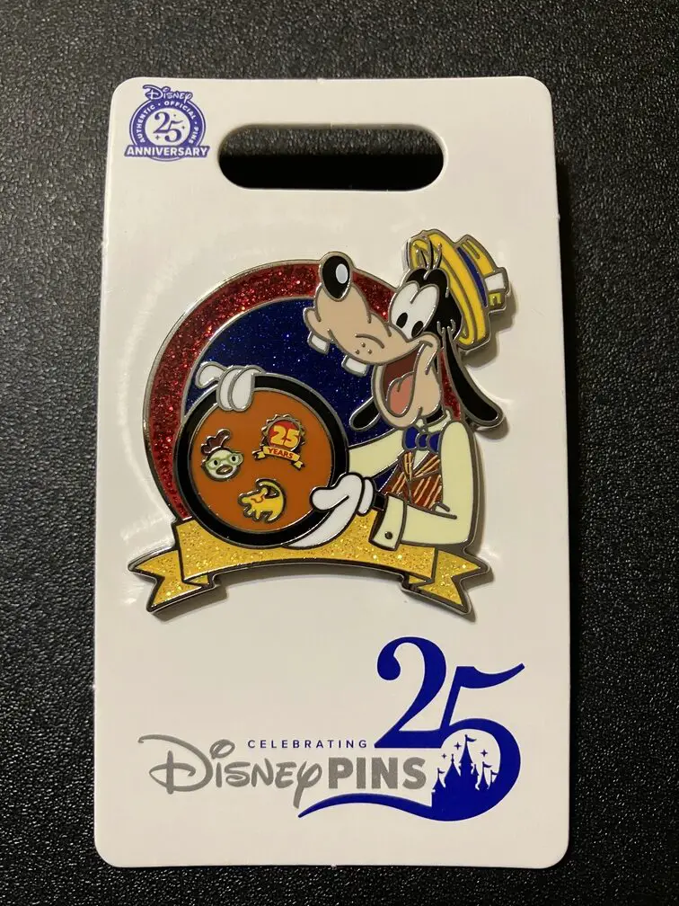 Goofy Pin - Celebrating 25 Years of Disney Pins