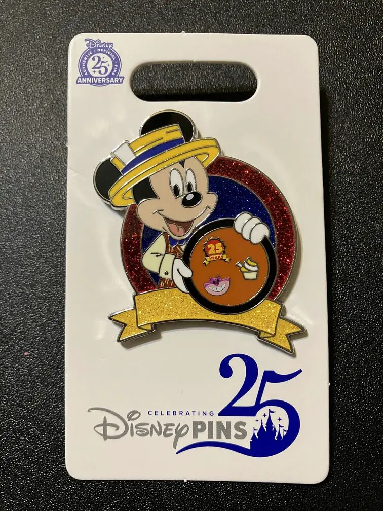 Mickey Mouse Pin - Celebrating 25 Years of Disney Pins