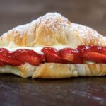 Strawberry-Stuffed Croissant