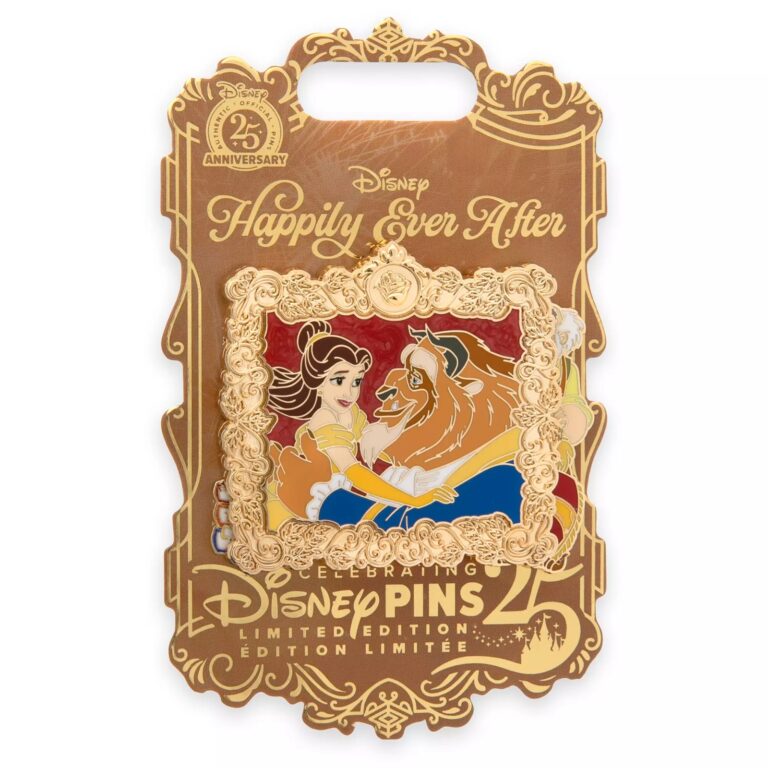 Beauty and the Beast Slider Pin – Happily Ever After – Limited Edition