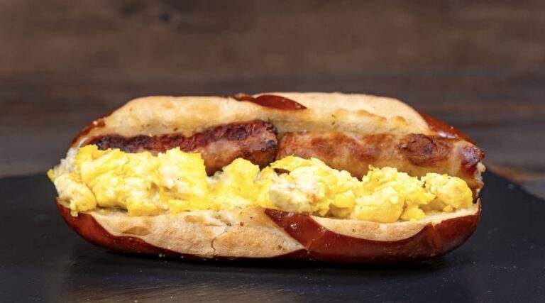 Breakfast Cheesy Pretzel Bread at Maurice's Treats