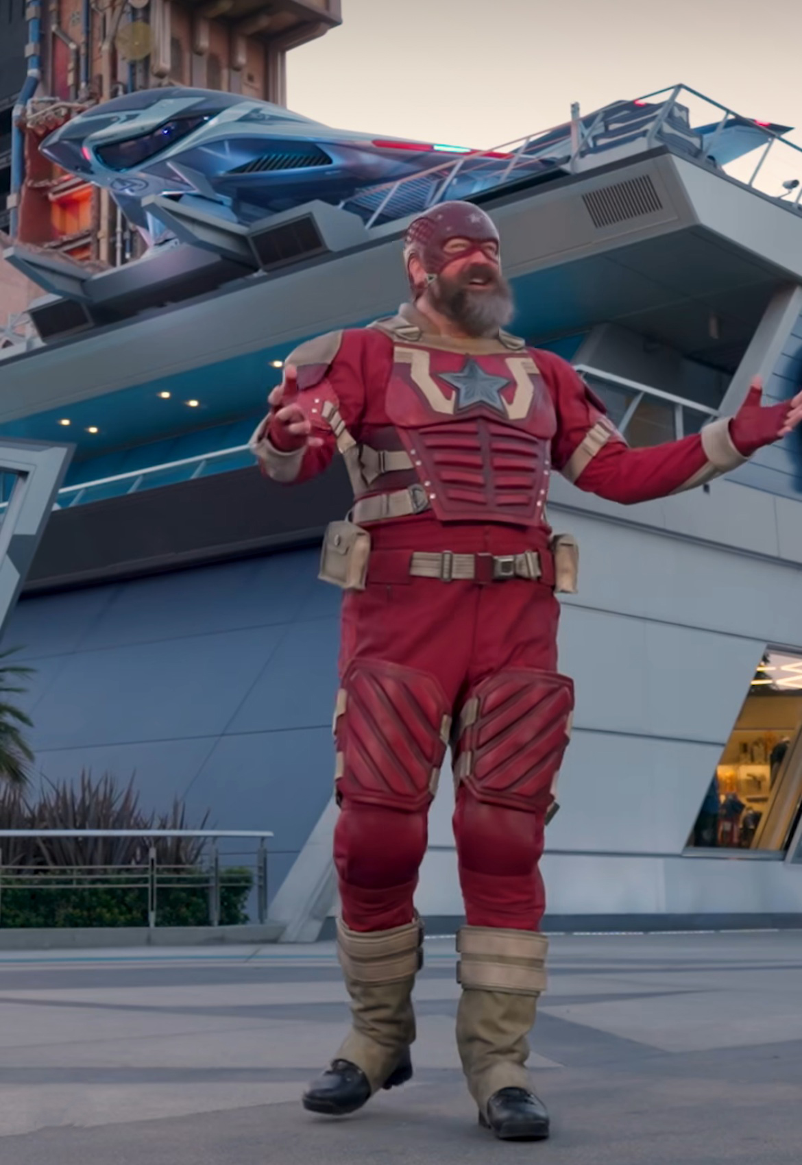 Red Guardian in Avengers Campus