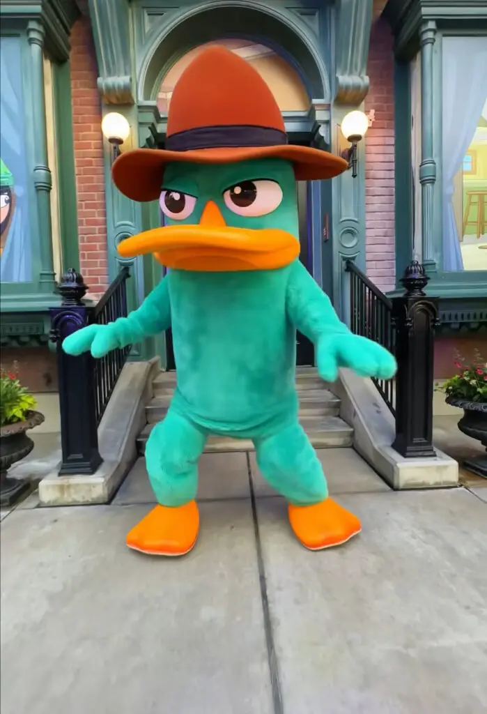 Agent P at Disney California Adventure Park