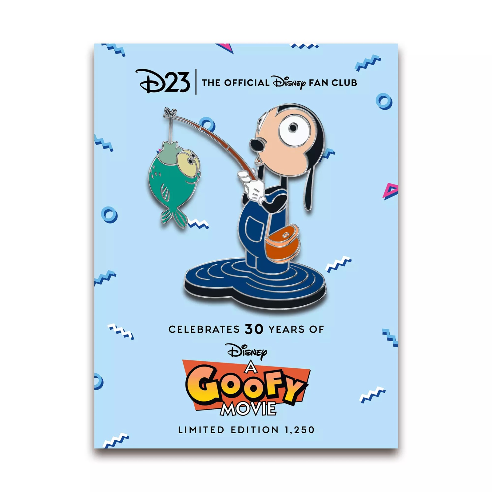 D23-Exclusive A Goofy Movie 30th Anniversary Pin – Limited Edition