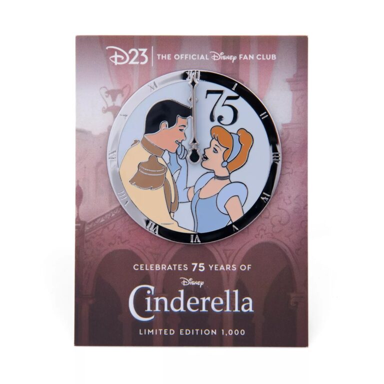 D23-Exclusive Cinderella 75th Anniversary Pin – Limited Edition