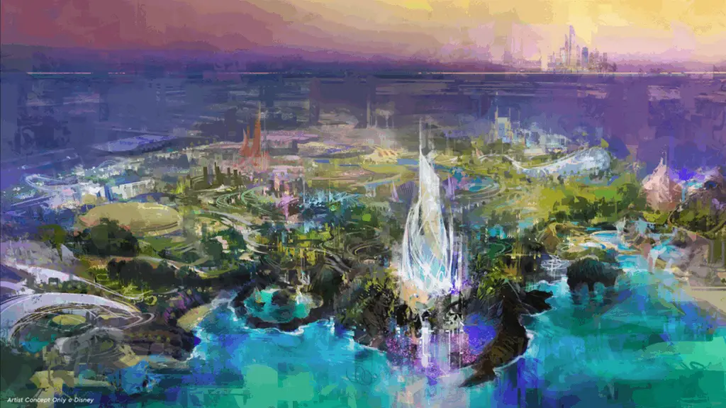 Disney Abu Dhabi Theme Park & Resort Artist Concept