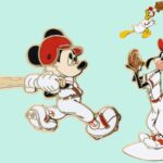 Disney Baseball Pins at Pink a la Mode