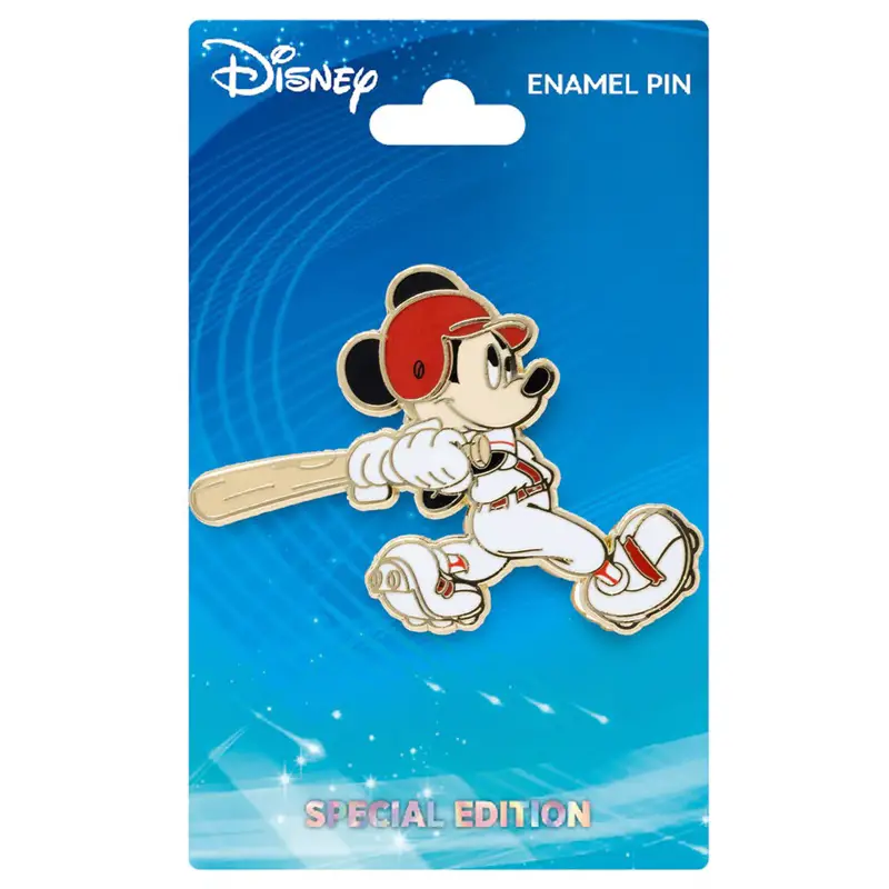 Disney Mickey Mouse At Bat Baseball Collectible Pin Special Edition 200