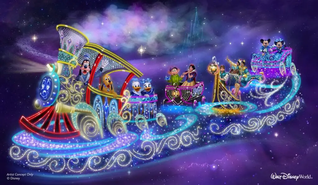 Disney Starlight Grand Finale Float