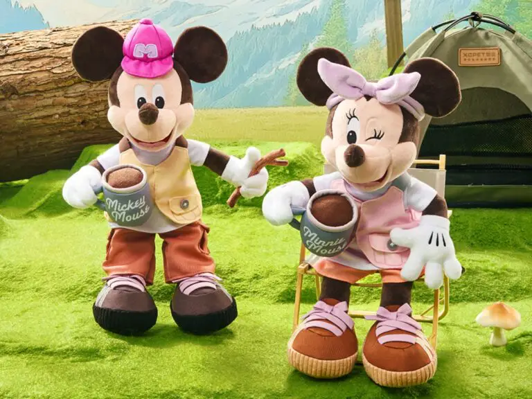 Disney Store China Mickey & Minnie Mouse Plush