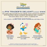 Disney Studio Store Hollywood Pin Trader's Delight May 2025 Sundae Pins