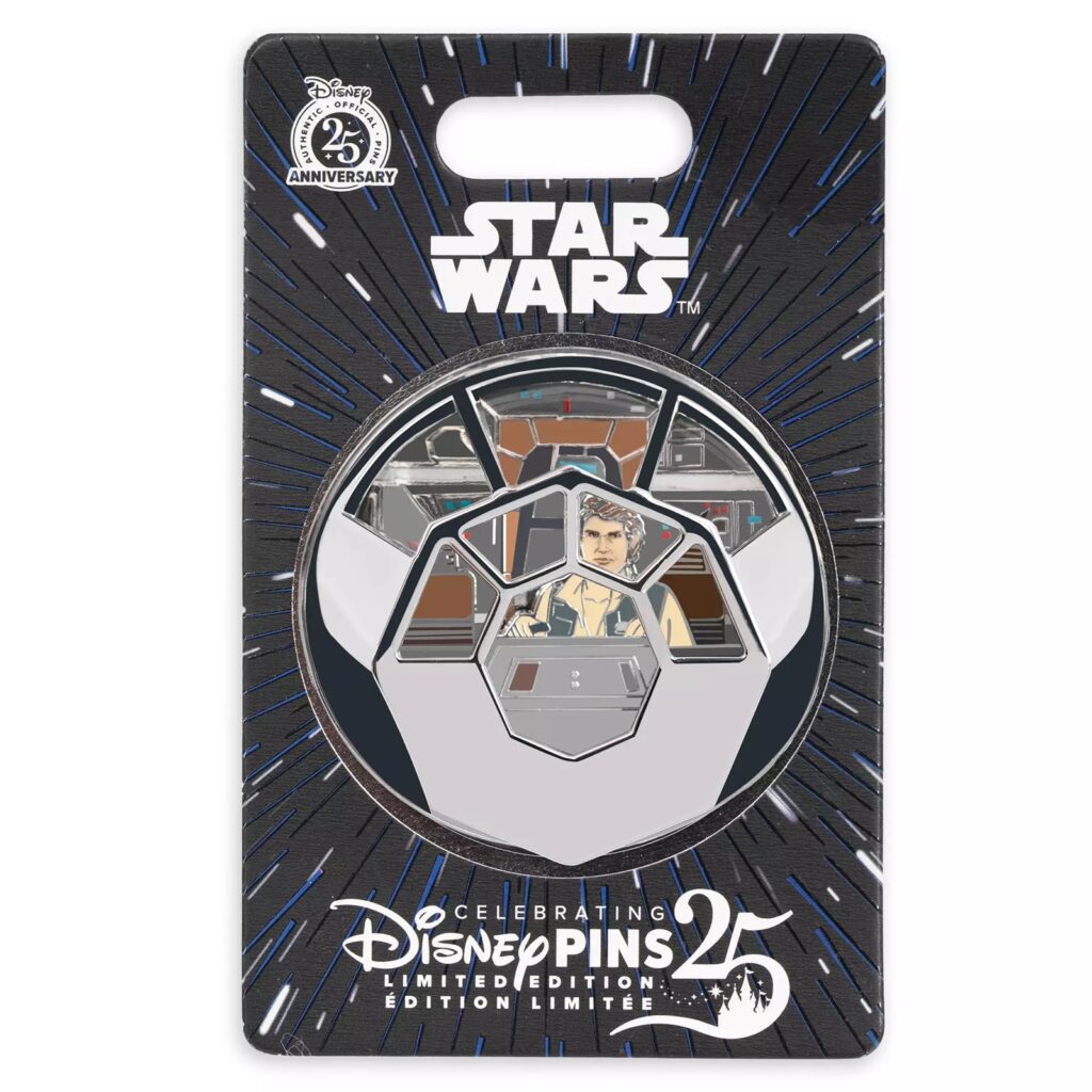 Han Solo Millennium Falcon Jumbo 3D Pin – Star Wars – Limited Edition