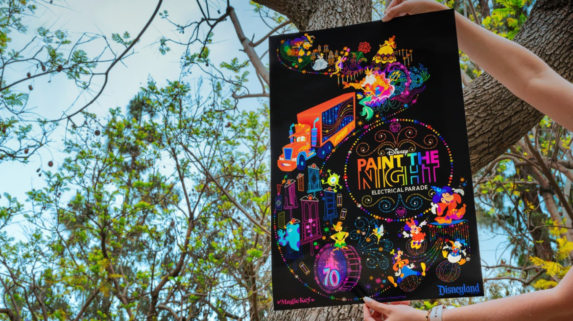 Magic Key Paint the Night Poster