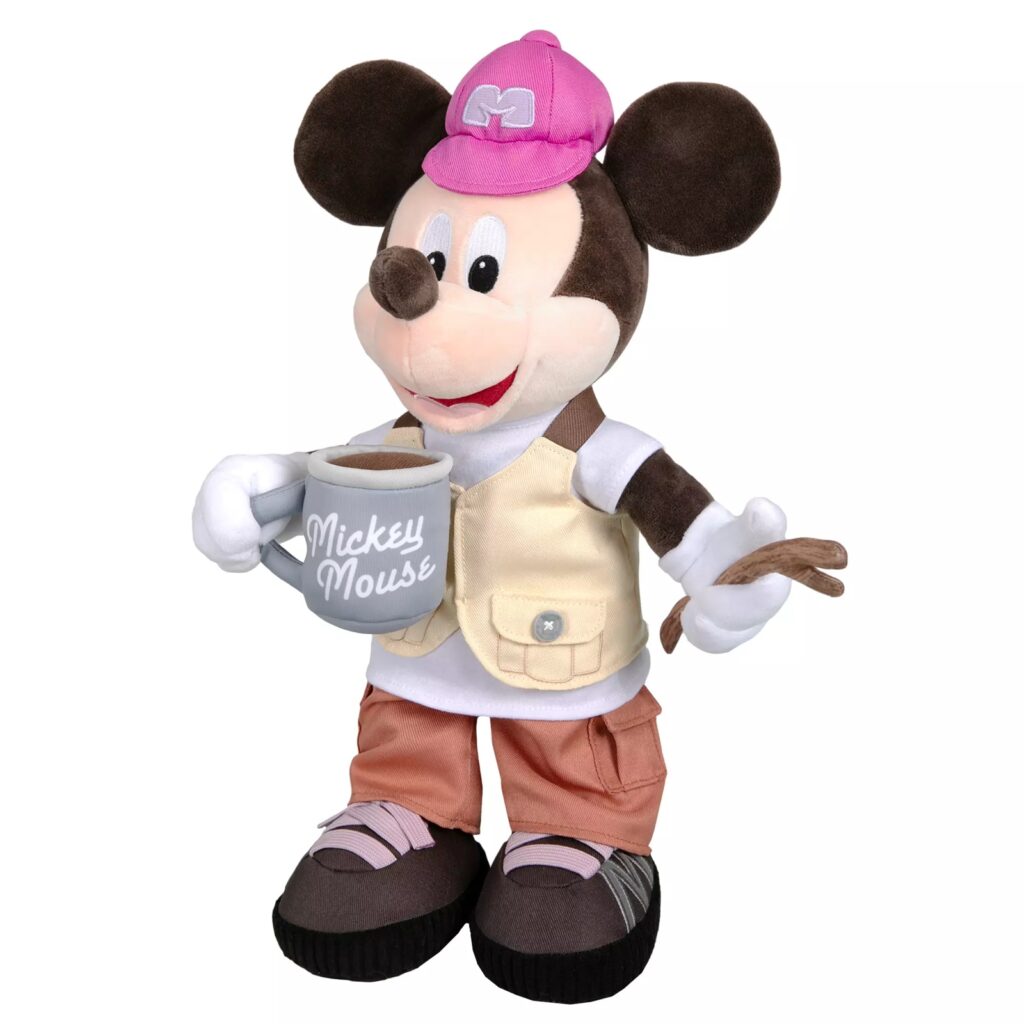 Mickey Mouse Camping Plush – Disney Store China – Small 15''