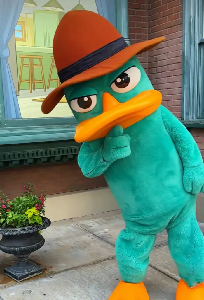 Agent P at Disney California Adventure Park
