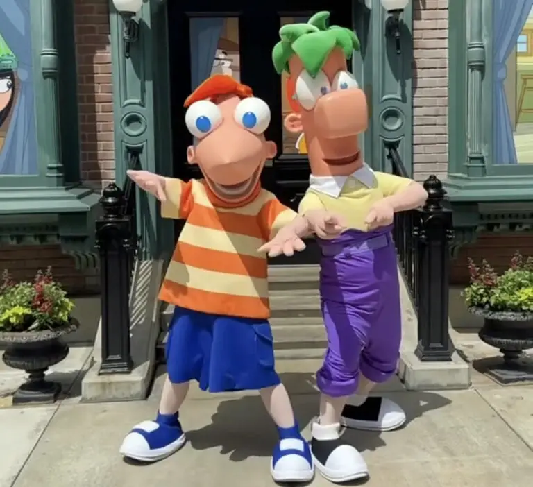 Phineas and Ferb at Disney California Adventure Park & EPCOT