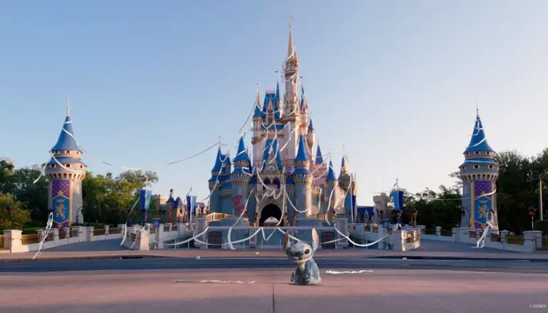 Stitch toilet paper Cinderella Castle