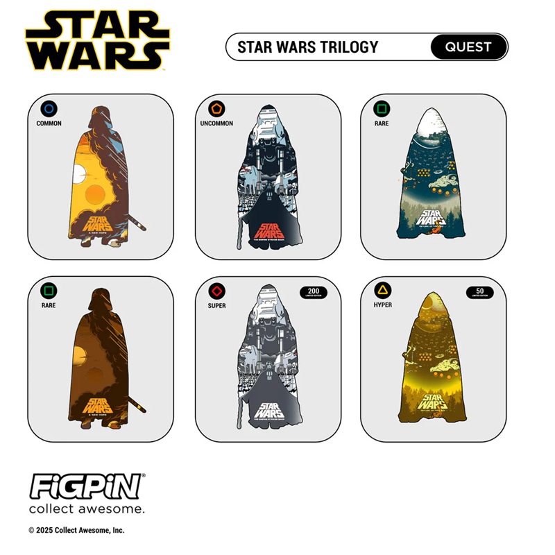Trilogy Poster Quest Mystery Pin - 3