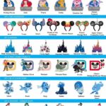 Walt Disney World Resort 2025 Hidden Disney Pins Preview Sheet