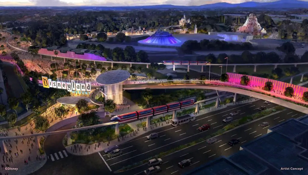 All-New Parking Structure and Transportation Hub Coming to Disneyland Resort