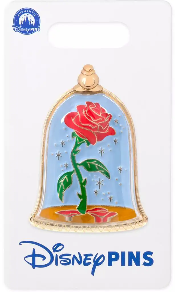 Beauty and the Beast Enchanted Rose Pin