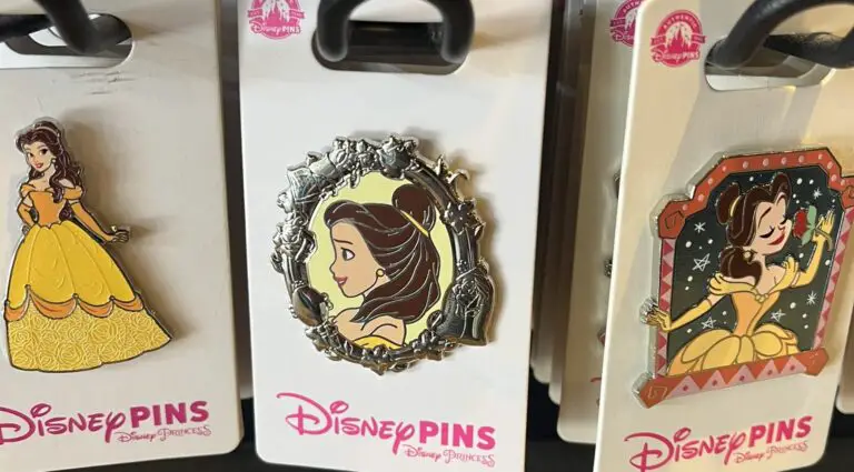 Beauty and the Beast Open Edition Pins