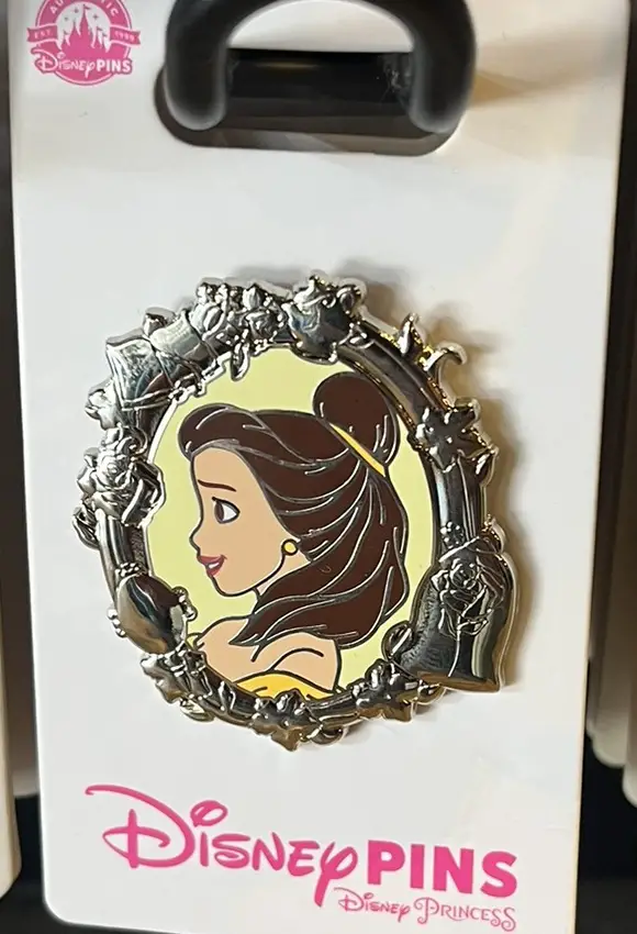 Belle Profile Cameo Portrait Pin