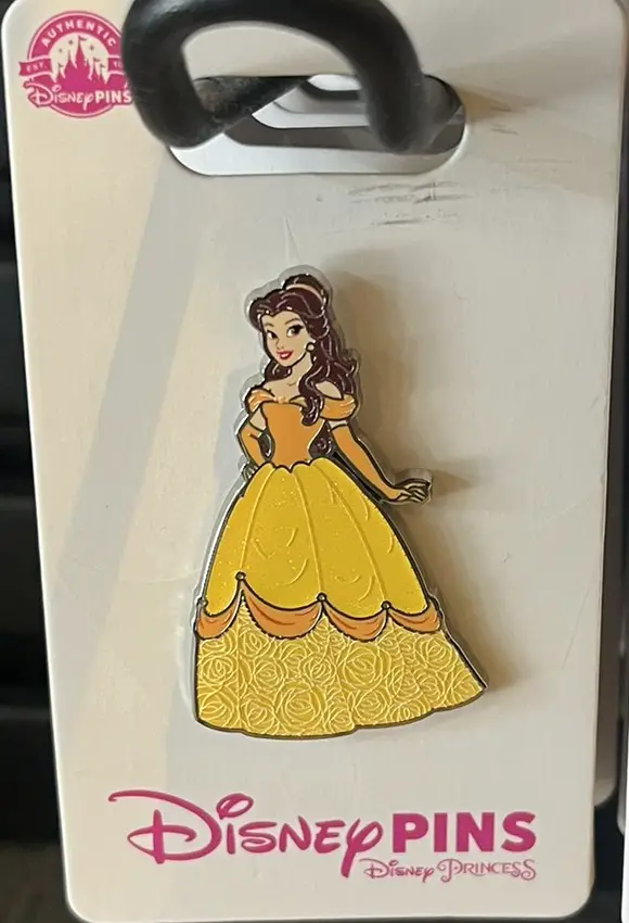 Belle in Yellow Dress Pin