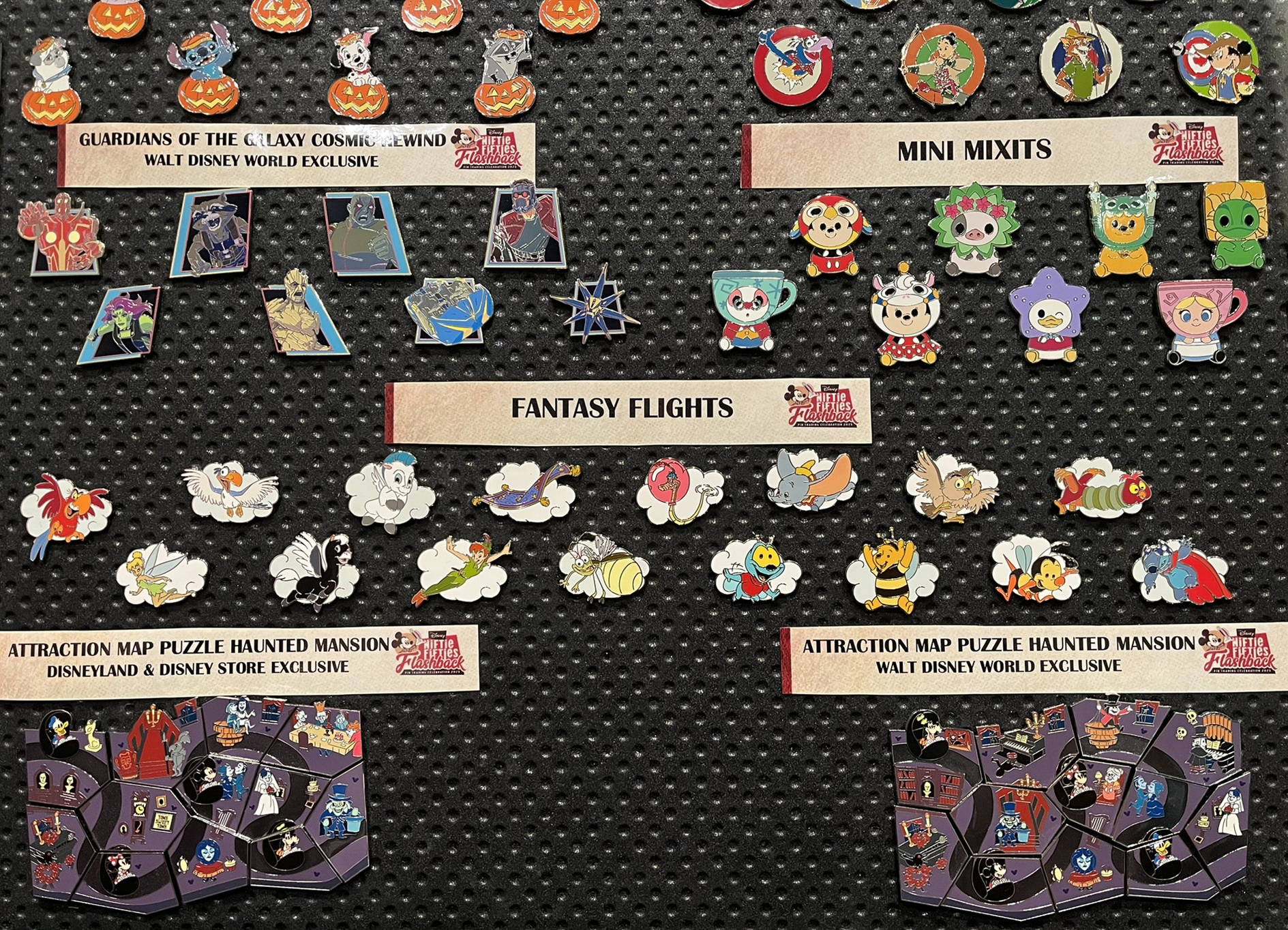 Disney Parks Halloween Pins Preview & More Close Up