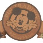 Mickey Mouse Disney Pin Trading 25th Anniversary Pin Board with Limited Release Pin