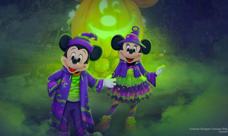New Halloween Costumes for Mickey & Minnie Mouse at Disneyland