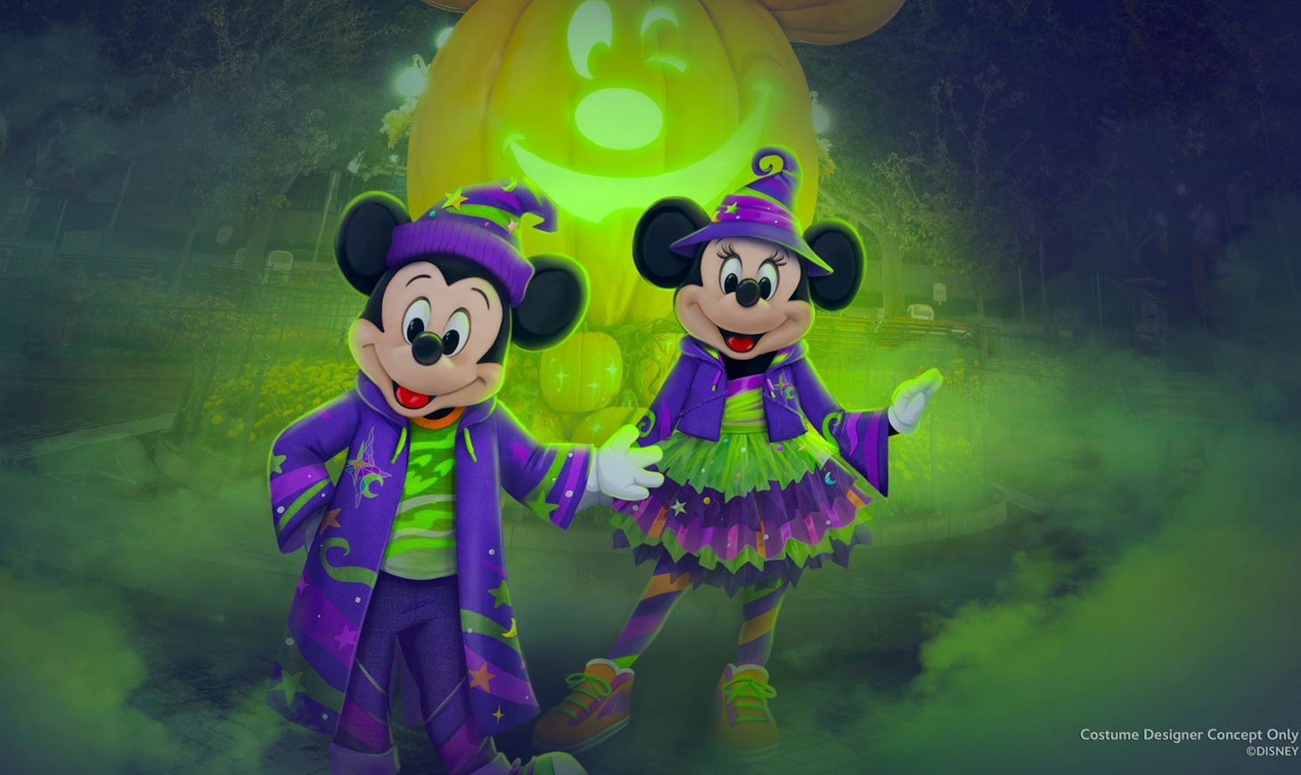 New Halloween Costumes for Mickey & Minnie Mouse at Disneyland